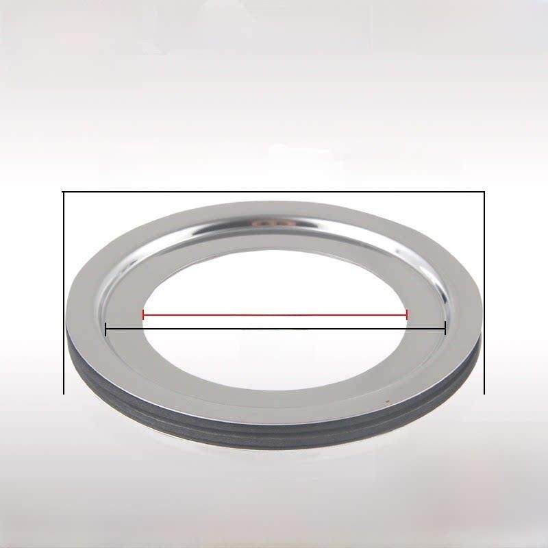 水槽下水口变径器适配贝克巴斯垃圾处理器配件140mm洗菜盆变径圈