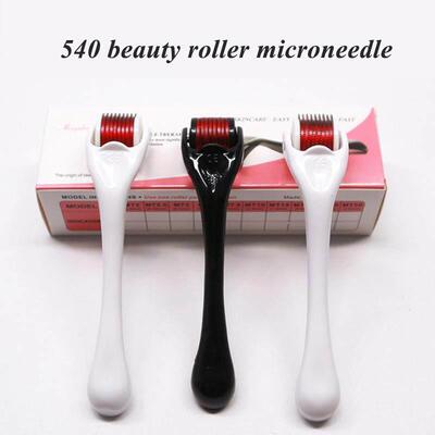540 derma roller pure microneedling0.2/0.25/0.3mm Length ti