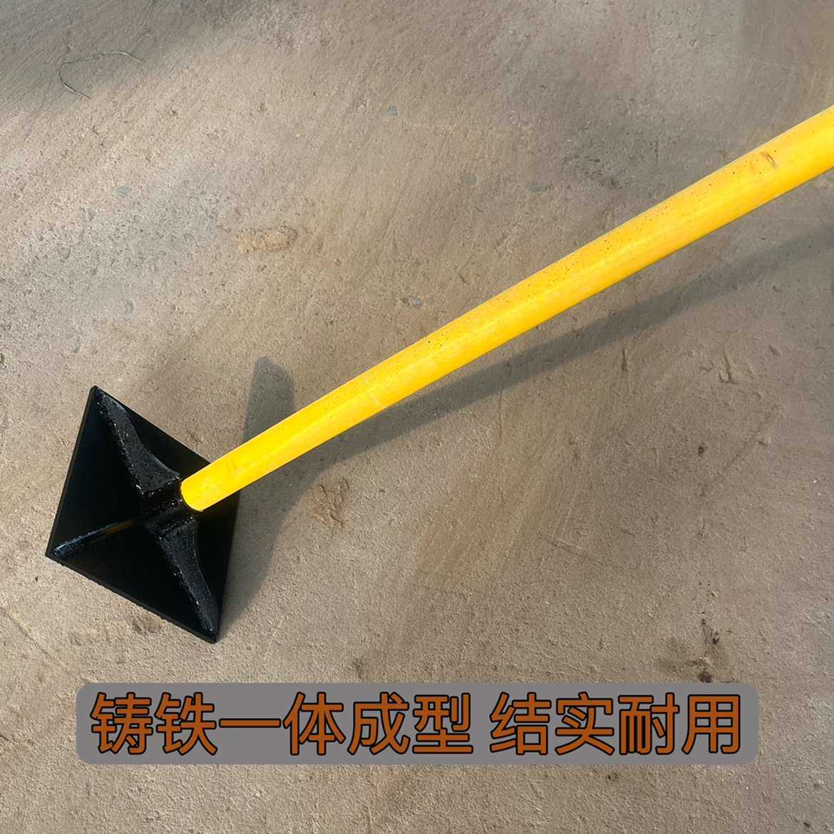 Машина 夯土器打夯工具 重型夯实地基农用工具地面压实夯平地面压土凿岩