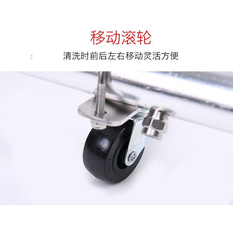 商用高压清洗配件排机清冲手推七孔洗地器洗面水扫帚2QHO5度地多