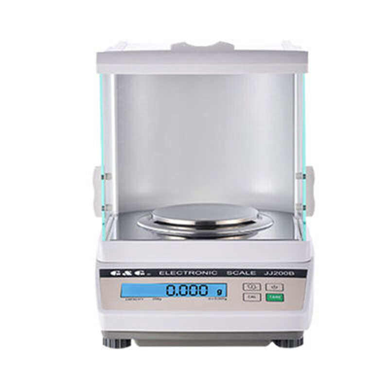 双杰电子天平JJ100B 100g千分之一精密电子天平1mg天平称