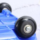 超筐市购980篮手提手大号购物物拉篮商场买菜轮子塑料购物篮四轮