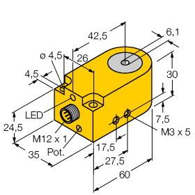 原装Turck图尔克Bi6R-W30-DAP6X-H1141 BI30R-W30-DAP6X-H1141