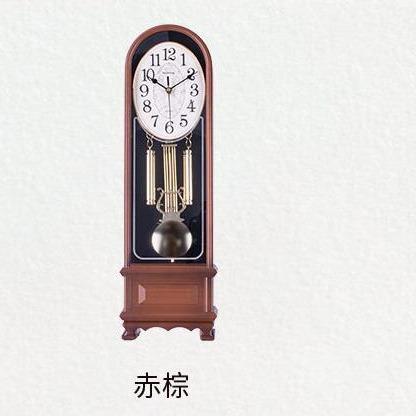 台报式座桌面钟客厅复古摆件摆钟时钟101表家用屋装饰老式时钟形