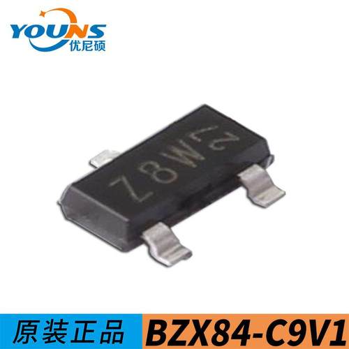BZX84-C9V1,235SOT-23稳压二极管电压调节二极管9.1V