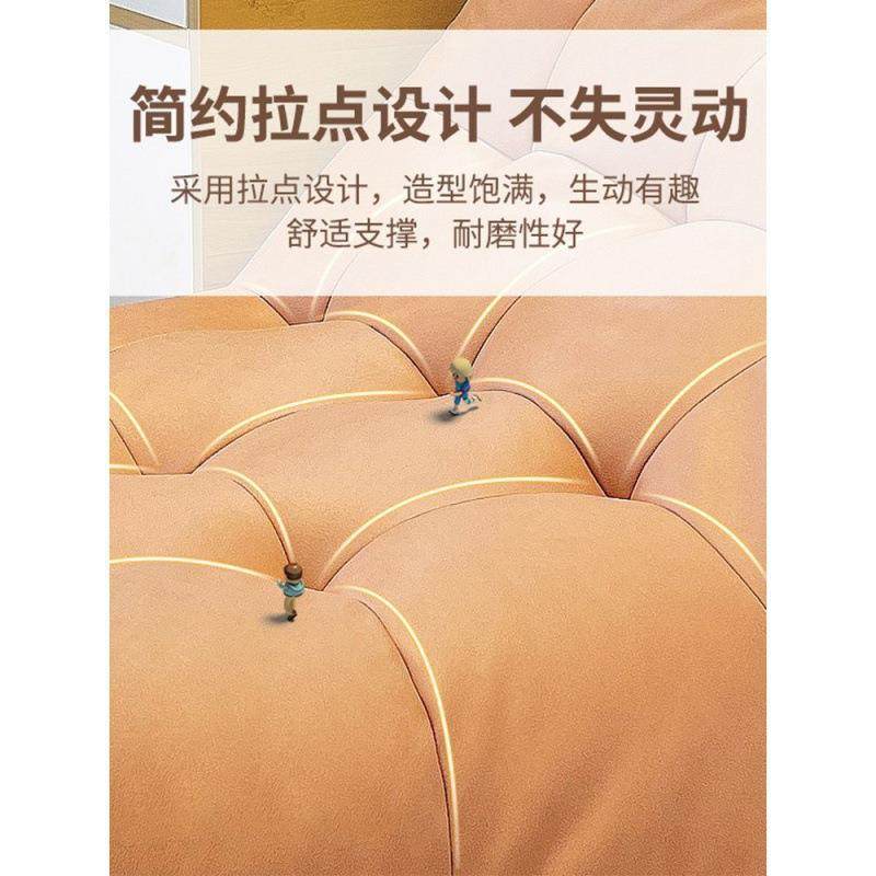 人沙发卧可躺可懒睡毛沙毛虫单人室小DFS发主卧躺椅榻榻米阳台休