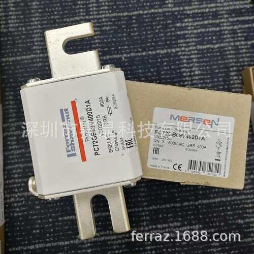 I法国熔断器 PC44UD75V22CTD N221571 750V 2200A方体保险丝