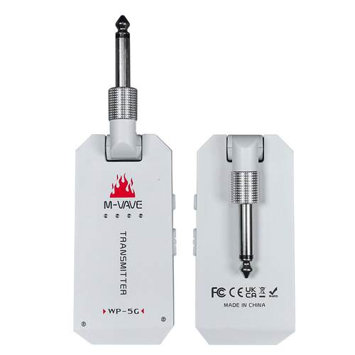 无线吉他接收器发射器5.8G拾音器WP-5G吉他贝斯电吹管无线收发器