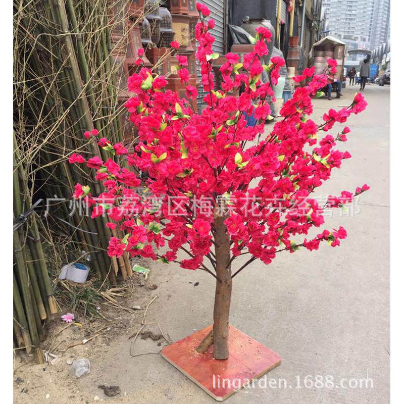 桃桃新款米新年 仿真花树花树 1 2019工艺品 树脂