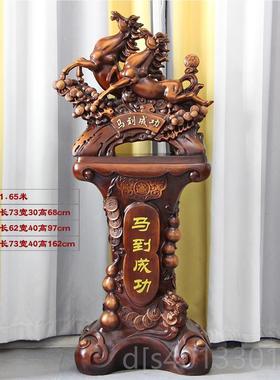 高档落马大型摆件公司铺开店业礼客品乔迁新居礼物厅办公室地酒店