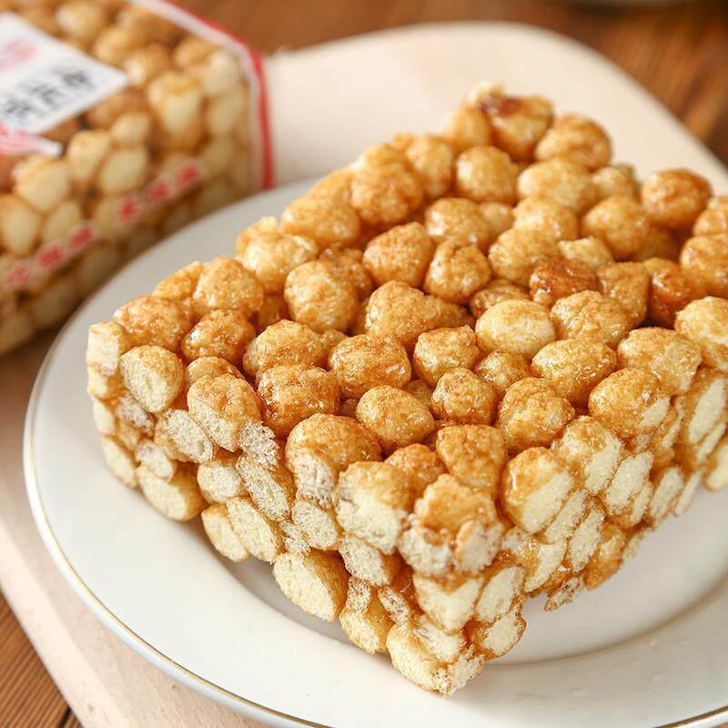 老北京粗粮米糕老式怀旧网红零食手工打糕米花糖糕15包/箱