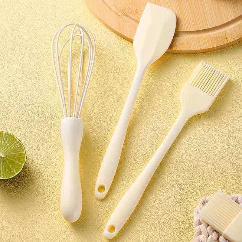 矽胶刮刀打蛋器食品级烘焙套装油刷抹刀耐高温家用做蛋糕全套工具