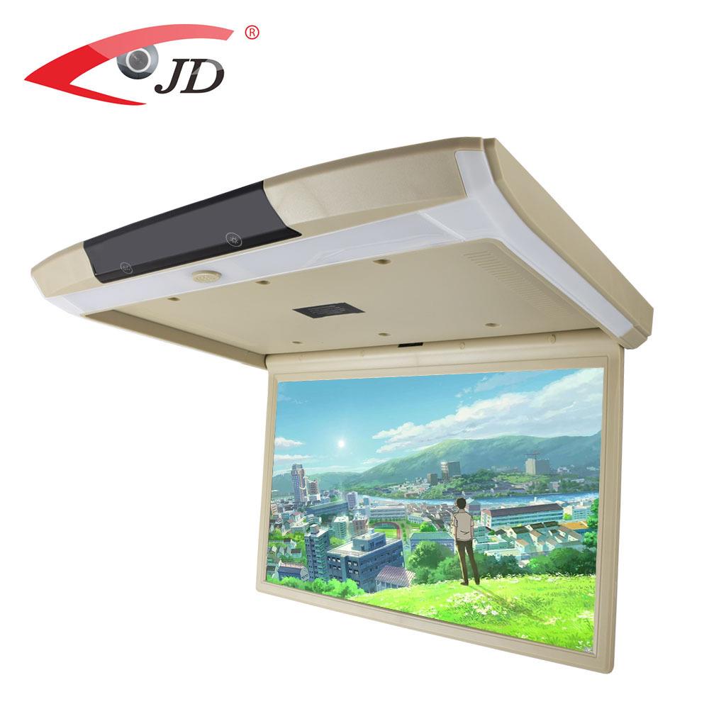 7车载吸顶安卓9.0显JD-1703A示器1.3寸4视K高清电显示屏安卓吸显