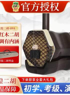 敦煌二胡04A/05A/07A/08A/09A/10A入门专业考级演奏胡琴红木紫檀