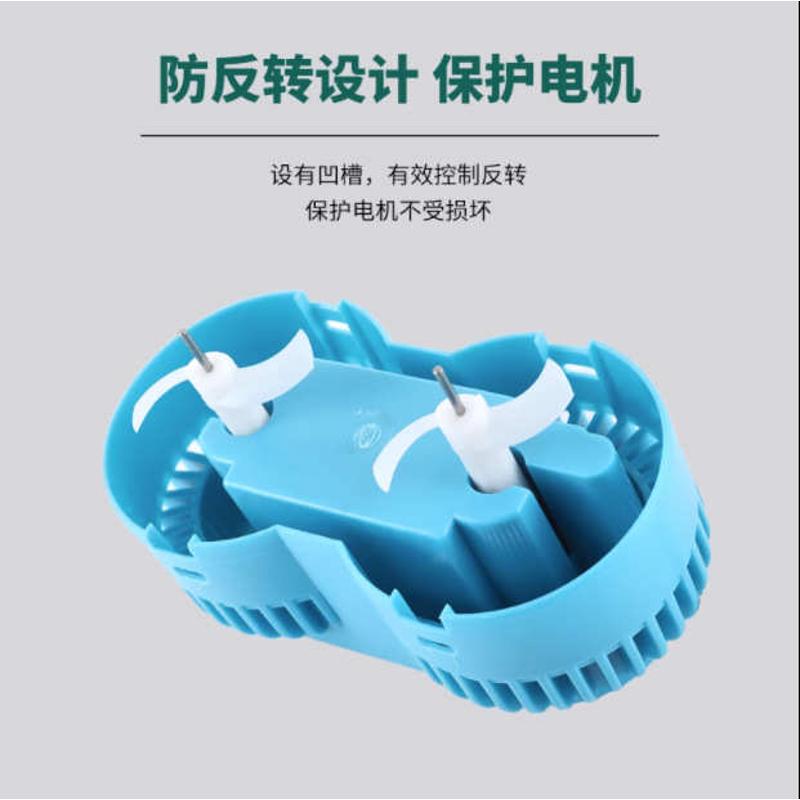 创宁鱼缸造浪泵超静音强力单双头水族箱造流冲浪泵磁吸打浪推水泵