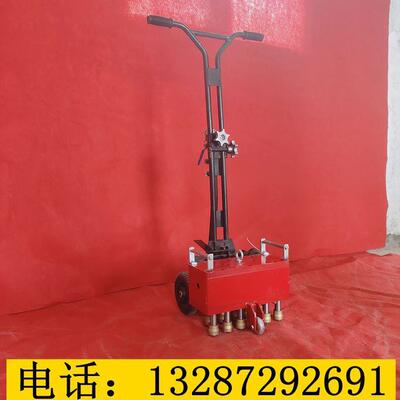 手式推气拉毛机809旧地翻动新泥地面凿毛机气动地面拉毛水机