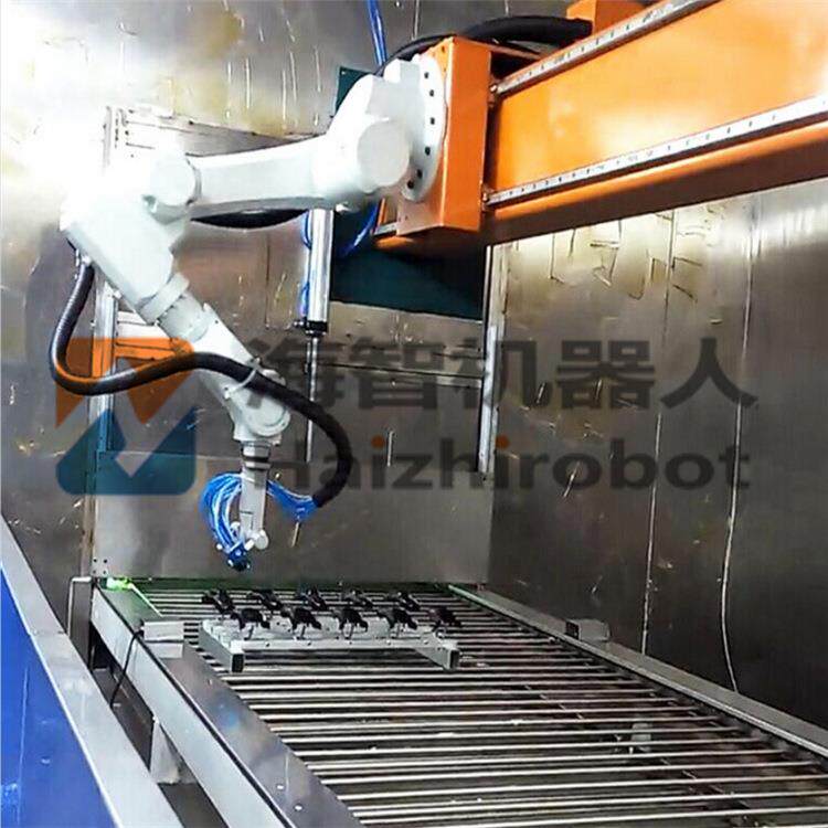 喷涂机器人加工塑胶表面喷漆,五金电器喷粉陶瓷喷釉,喷油机械手