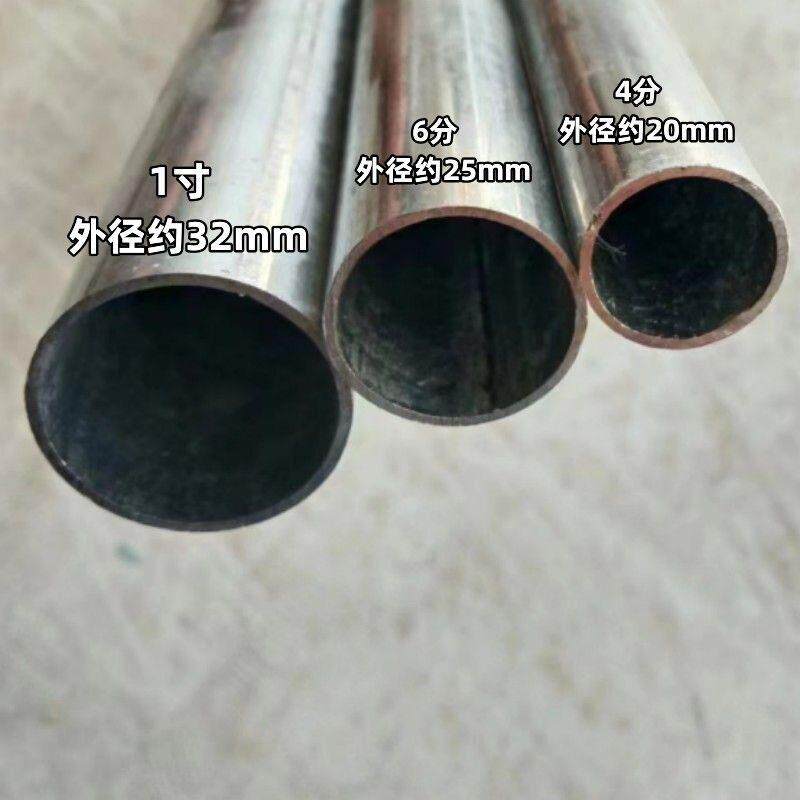 加厚镀锌尖头立柱铁丝网围栏杆不生锈网柱直型钢管空心钢立柱杆图片