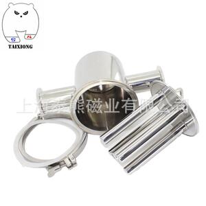 管道式除铁器食品级强磁除铁器磁性过滤器不锈钢除铁器