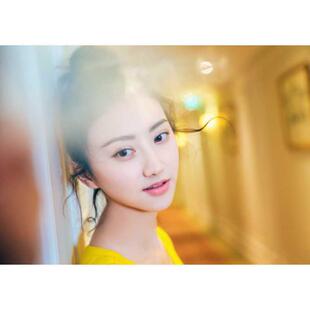 景甜中国影视女明星写真海报寝室书房酒吧装 包邮 饰画相框 直销 新款