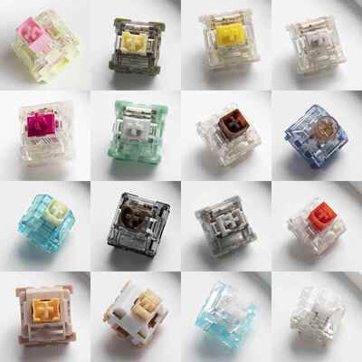 ttc快银轴金粉轴V2佳达隆G银g黄G白pro静音水蜜桃知夏轴冰静轴