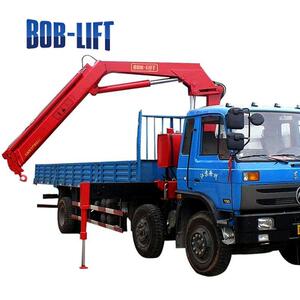 5吨卡车吊truckmountedcrane折臂5吨随车吊车载吊机起重机