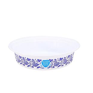 一次性餐盒便当盒快餐外卖打包盒子加厚圆形塑料饭碗商用家用批发