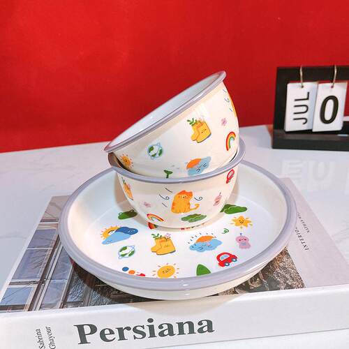 Ceramic cutlery cute children