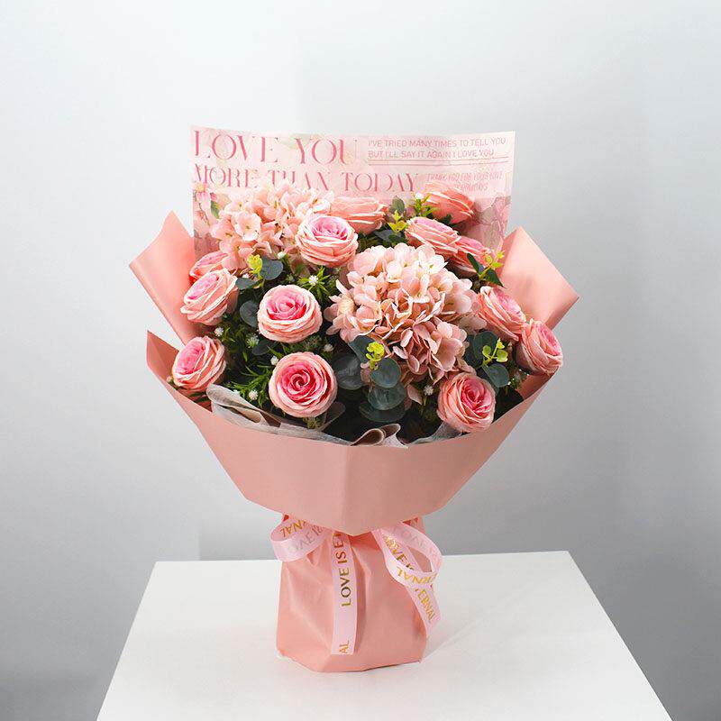 花束彷真花手捧花交车颁奖成品花束永生花假花拍照教师节母亲节