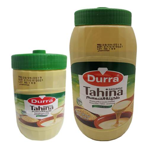 Durra Tahina sesame多朗芝麻酱 原味中东约旦芝麻酱‏طحينة