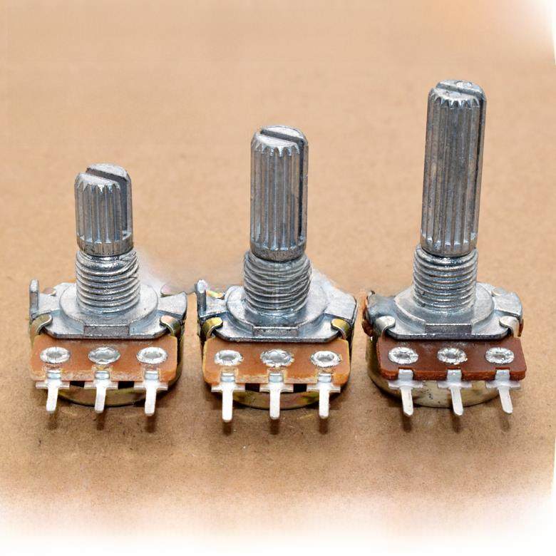放大器音频电位器音量调节Wh148单接头10K/50K/100K手柄长度15/20