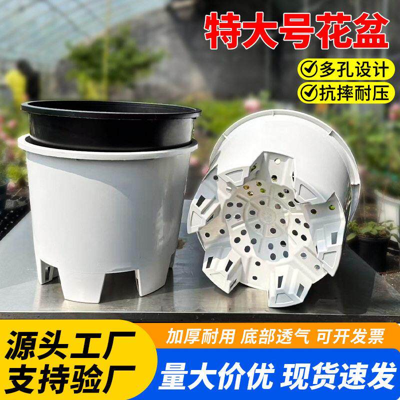 塑料花盆种菜专用箱控根加仑盆大号加厚育苗盆苗圃专用盆栽花盆