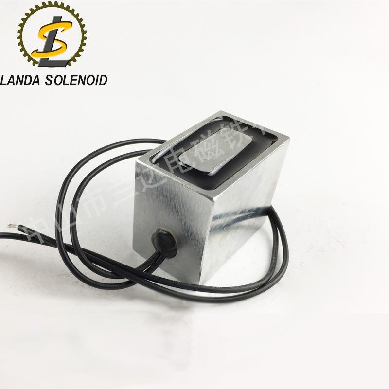 兰H50040直V流吸YHQ盘式电磁铁达方形吸盘磁电铁12V24门吸用电磁