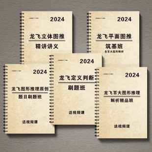 2025定义判断刷题班百大图形推理立体图形精讲讲义
