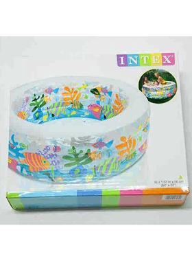 INTEX58480 金鱼水池 儿童游泳池戏水池 海洋球池