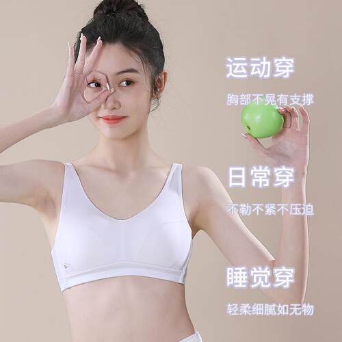 阶段少女钢圈文胸纯棉少女文胸