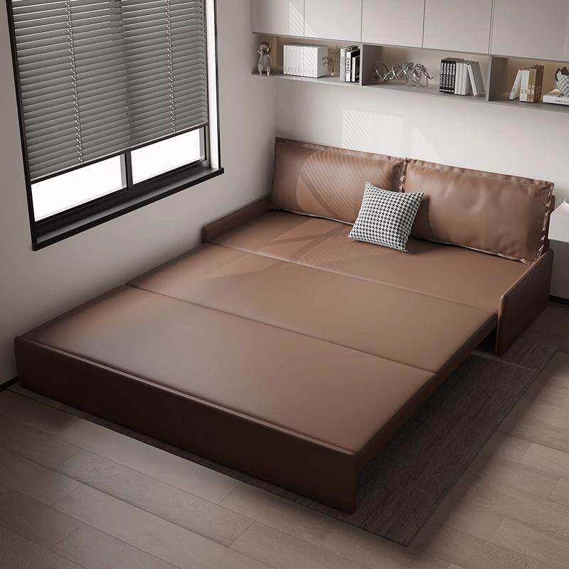 小户型沙发床两用折叠奶油风客厅多功能猫爪布书房单人2026年新款