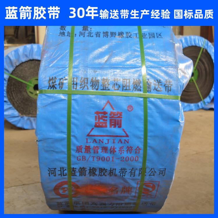河北厂家PVC整芯阻燃输送带带芯不分层橡胶阻燃带