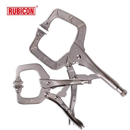RUBICON/罗宾汉大力钳C型夹加活动嘴RLP-CP6 RLP-CP11钳台夹