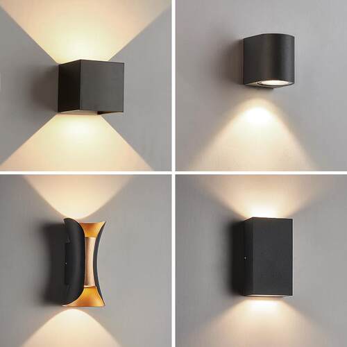 现代简约户外防水led壁灯酒店创意过道楼梯走廊客厅床头壁灯卧室