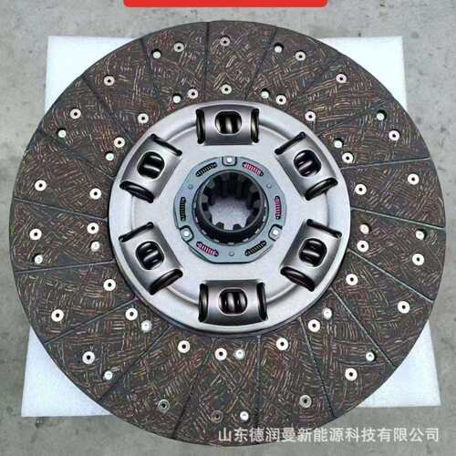 跨境出口豪沃380离合器片,430拉式大孔离合器压盘