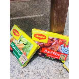 鸡精块咖喱块汤调味Chicken Maggi70G8粒装蔬菜块