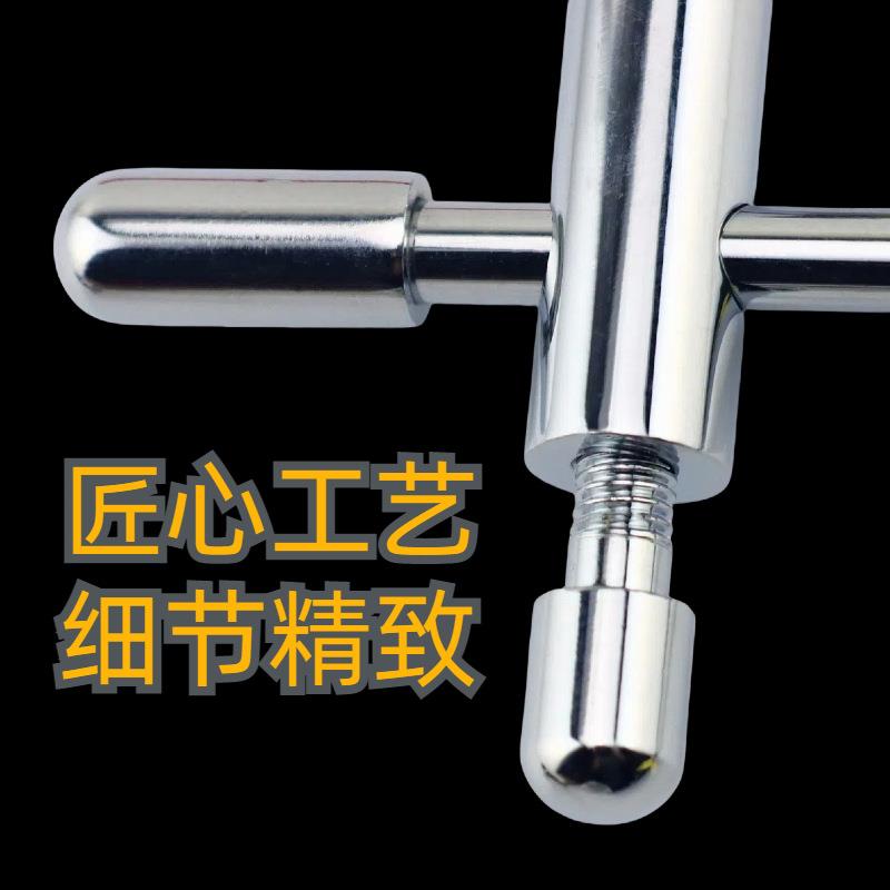 新款直销杨公寻龙尺可拆卸高精度探测棒户外用品辅助罗盘摆件实心