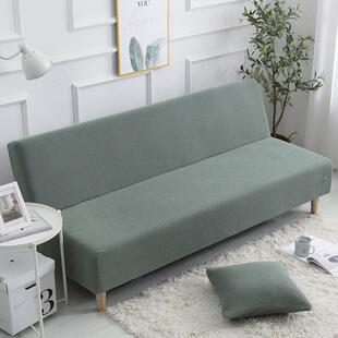 折叠沙发套全包直排三人位沙发垫套两用高端四季床罩布艺简约懒人