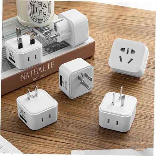 AC Wall Power Adapter China and UK Plug to US Plug Socket 1