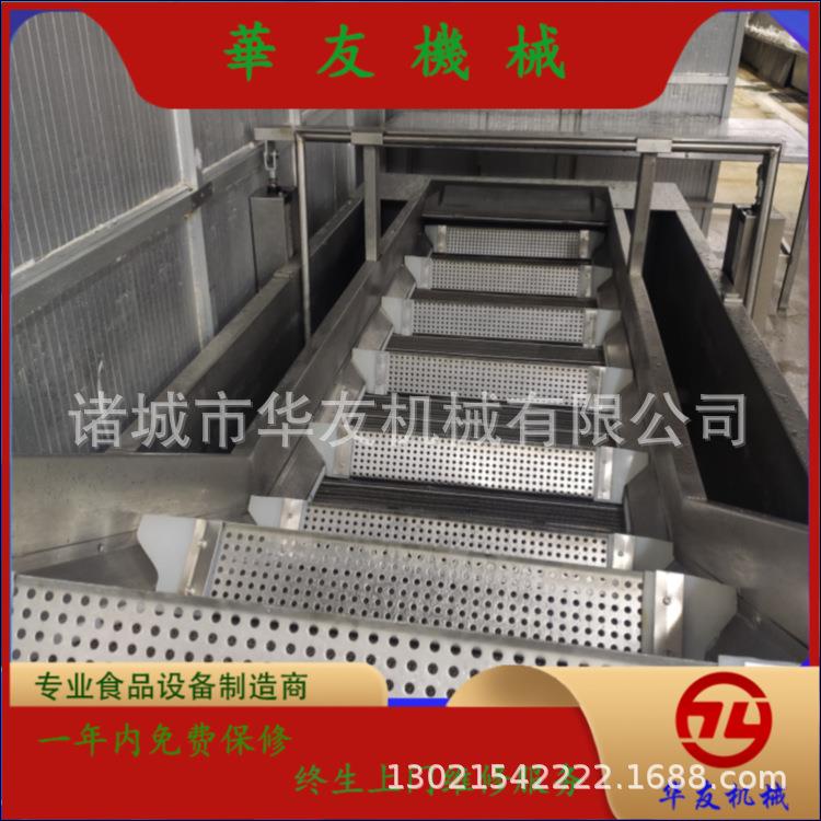华友机械 虾连续式挂冰设备 海品裹冰衣设产备573北 极 青虾挂冰图片