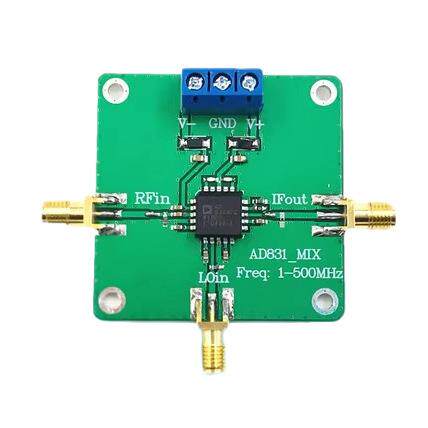 AD831混频器 低失真单芯片500MHz射频输入 +24dBm IP3通信应用