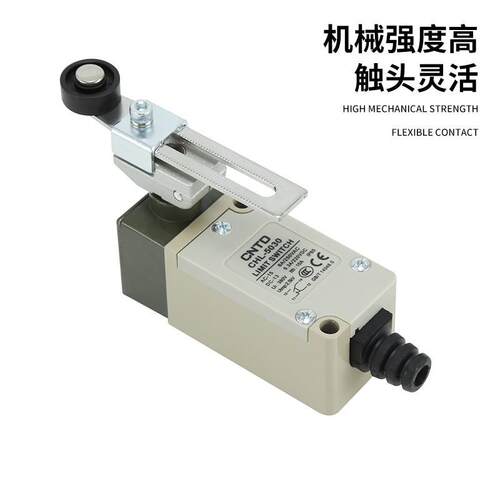 CNTD昌得电气限位行程开关微动CHL-5030滚轮金属底座防水防尘