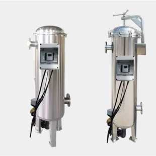 加压过滤袋式 茵瀚全自动排污过滤 不锈钢 过滤器 304不锈钢布袋式