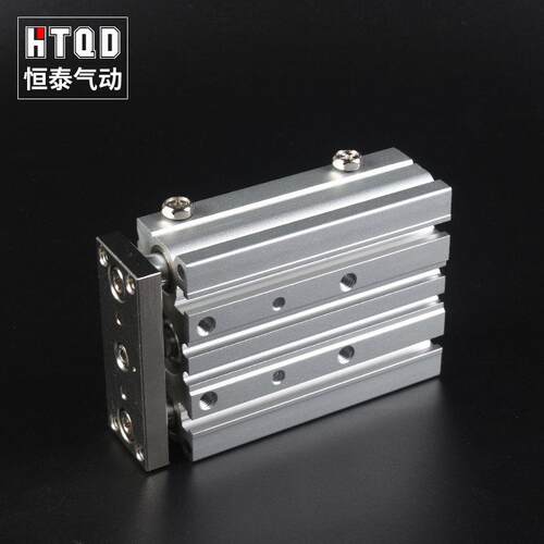 MGPM三轴三杆气缸带导杆大推力12X16X20X25/32/40/50-30X75X100-Z